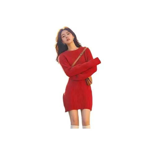 TENNE GIRL Длинное платье с длинными рукавами женское