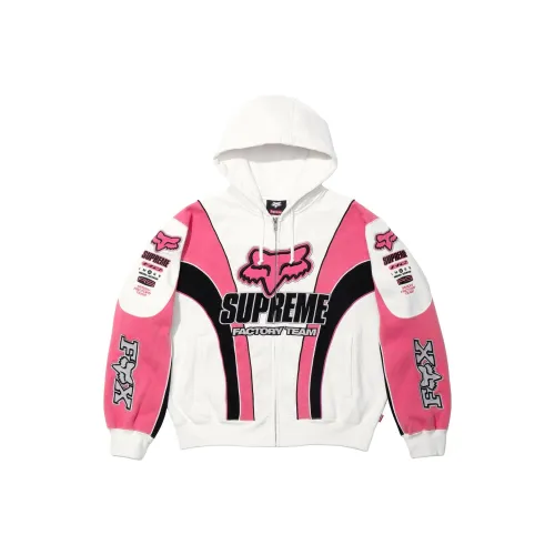 Supreme x Fox Racing FW25 WEEK9 ZIP UP Худи Унисекс
