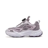 Темно-фиолетовый/Светло-розовый Осенний Зимний Кожаный Верх