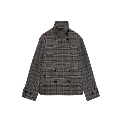 ZARA Collaboration Коричневый Телесный Женские Куртки