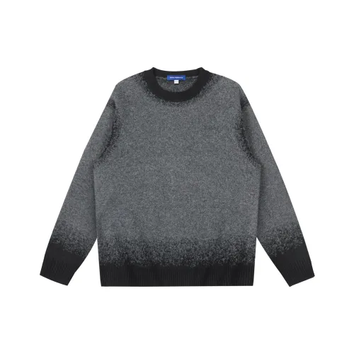 FAIRWHALE Men's Gray Photinia Sweaters FAIRWHALE Мужские Серые Свитера Фотиния