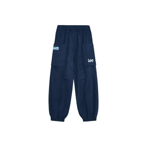 Подростки Lee совместный бренд Вязаные тренировочные штаны