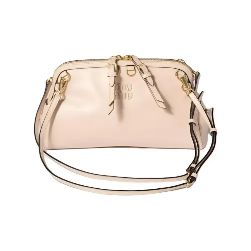 MIU MIU Сумка из коровьей кожи женская розовая