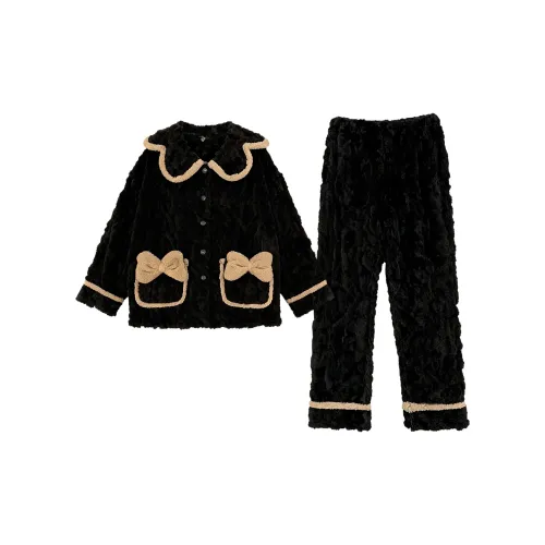 GOYN Черный Женский Пижамный Комплект