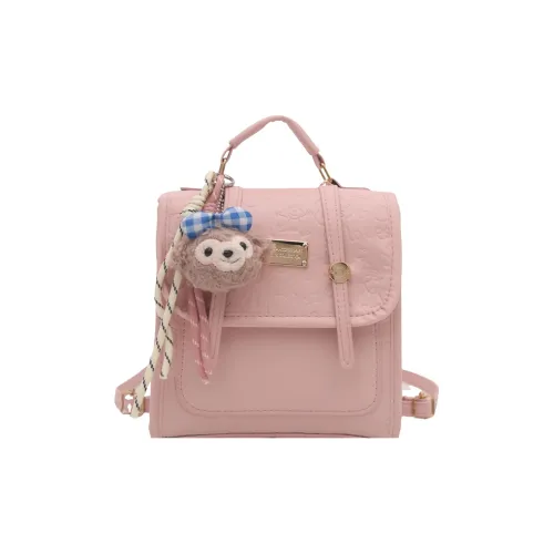 BGAY ПУ (полиуретан) Рюкзак Стандартный Женский Экрю Черный Синий Розовый