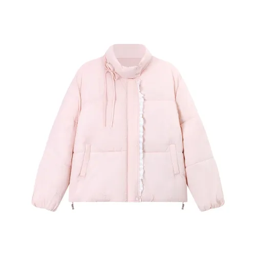 BVODE Розовый Женский пуховик