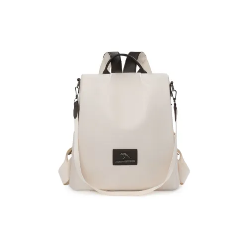 SEVENMOONS Нейлон Рюкзак Унисекс Экрю Черный Красный Хаки