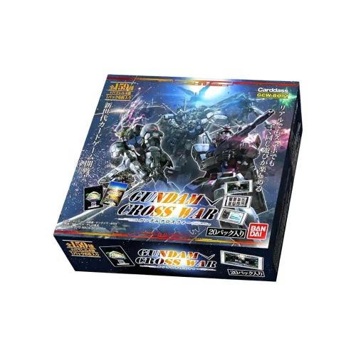Bandai Gundam Crossbone Wars Дополнение Пачка IP Аниме Карточки Целая коробка