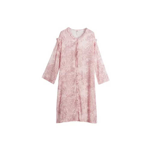 XUANZHITING Весенний и Осенний Ночной Шелковый Топ для Женщин