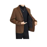 Кофейный пуховый подклад