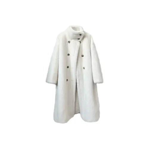 HAPG Белый Женские Бархатные Куртки