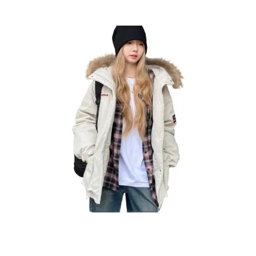 COVER TIME Хлопковый пуховик женский