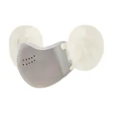 Утолщенный теплый флис ⭐ Нагрудники для ушей Съемный - Серый