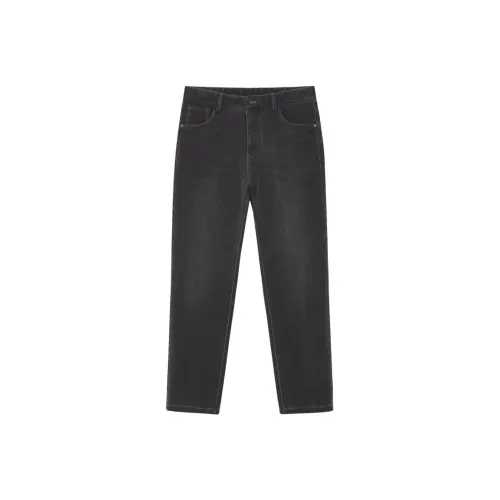 ERDOS Темно-серый Мужские Джинсы