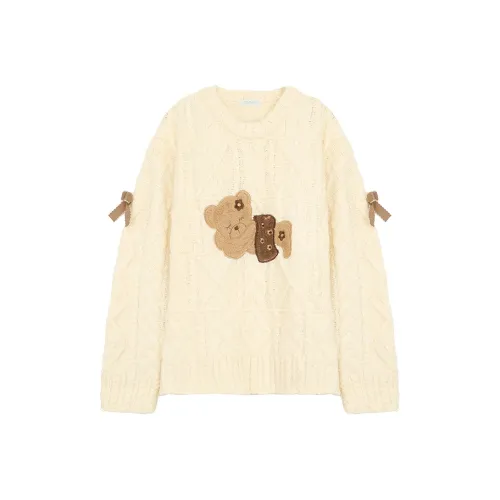 7 SEVFUN Абрикос Женские Свитера