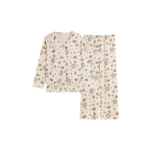 MADALLO Абрикос Женские Пижамные Комплекты