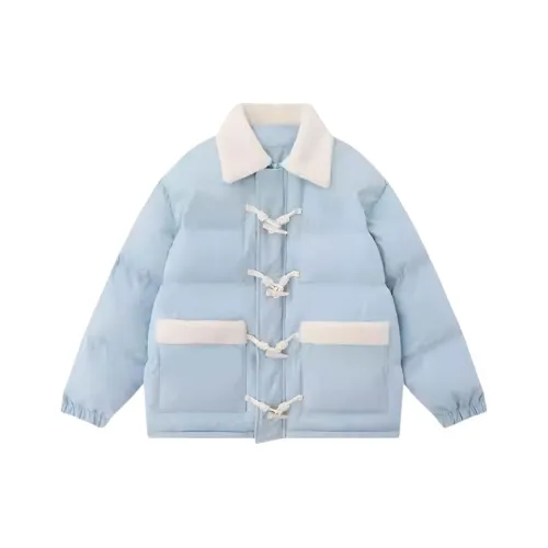 GUOZHEN Синий Женский пуховик