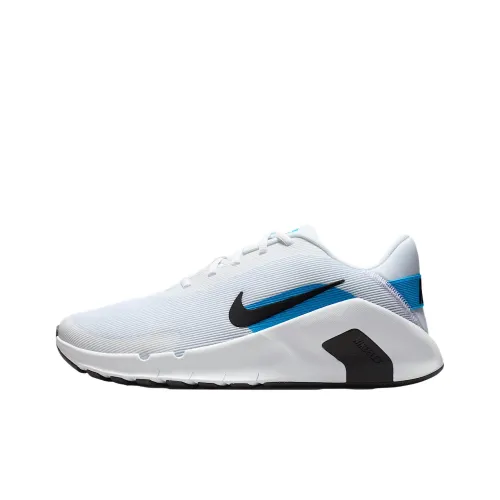 Nike Flex Train Дышащие Кроссовки для тренировок с поддержкой унисекс белые