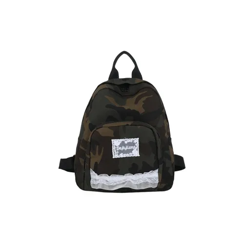 CAREELL Ткань Рюкзак Стандартный Женский Леопардовый принт Камуфляж