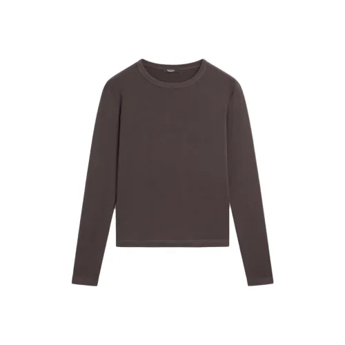 Massimo Dutti Коричневый Женские T-рубашки