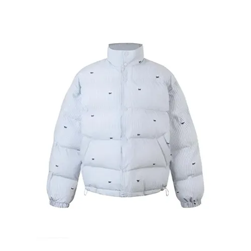 VENICEW Синий Бесплатно V Бренд Наклейка Включено Женские Пуховики