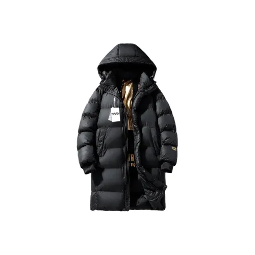 EMINU Черный мужской пуховик