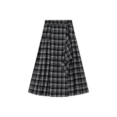 SOON FLOWER Повседневная длинная юбка для женщин