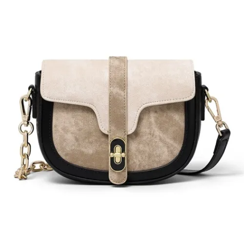 Younger Song Сумка через плечо из синтетической кожи Saddle женская хаки