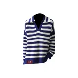 Синий Белый [Loose Fit Collection]