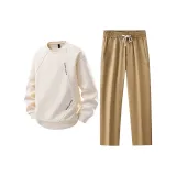 Набор (Абрикосовый топ + Хаки низ)