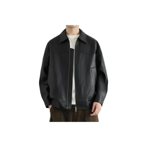 JIE STUDIO Кожа Куртка Унисекс