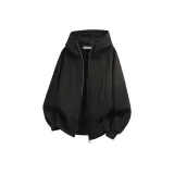 Черный (с флисовой подкладкой и утепленный)