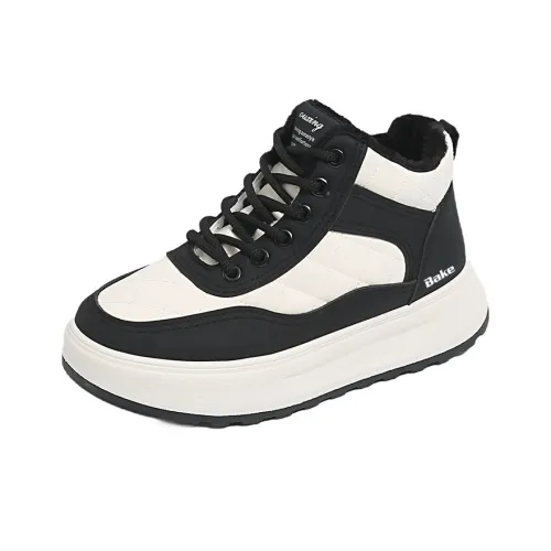 BAKE Высота Увеличивающая Устойчивая к Износу Легкий MID Топ Повседневная Скейтборд Обувь Женская