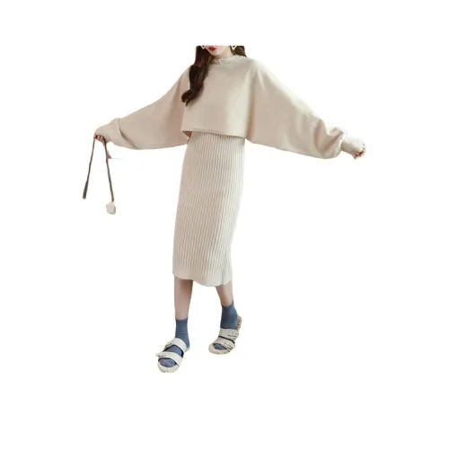 TENNE GIRL Длинное платье с длинными рукавами женское