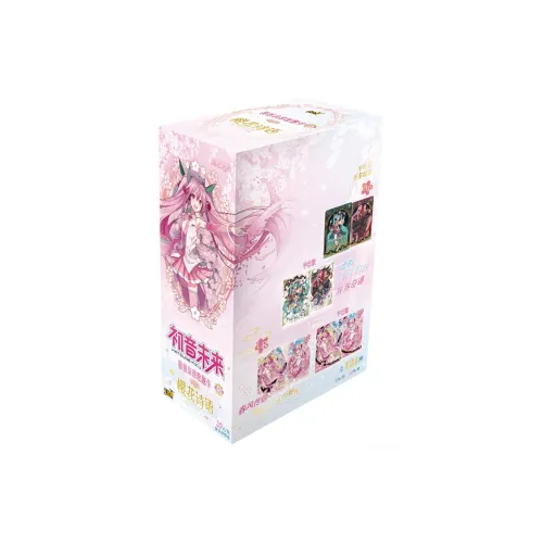 KAYOU Hatsune Miku Коллекционная карта First Encounter Пачка Volume 5 Cherry Blossom Poetry 5 IP Аниме Карточки Целая коробка