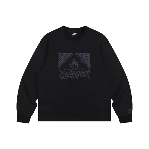 BURNIN Черный Унисекс T-рубашки