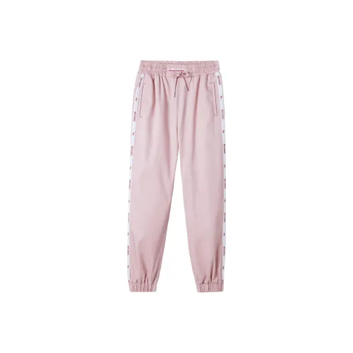 Skechers Diamond Series Вязаные спортивные брюки женские светло-персиково-розовые