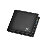 Шелк-принт Волк Логотип в черном цвете