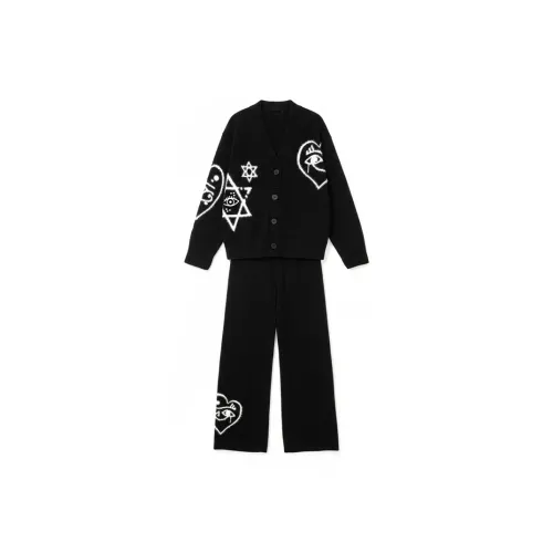 XIAOLIZI Черный Наборы одежды Женские Пижамные комплекты