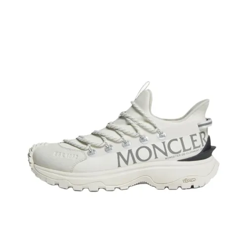 MONCLER Trailgrip Lite 2 Low Top Повседневная обувь Мужская Белая