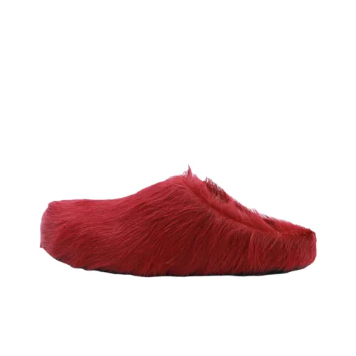 MARNI Домашние тапочки Женские Red