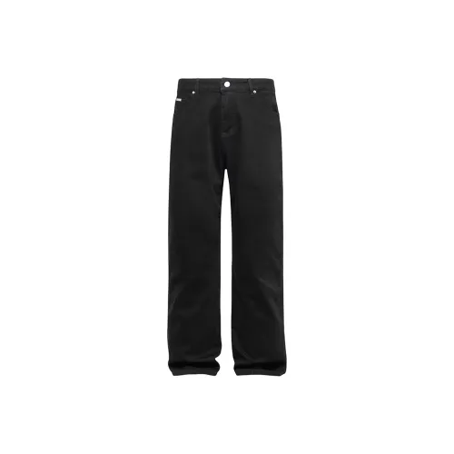 UKTK Черные Унисекс Джинсы