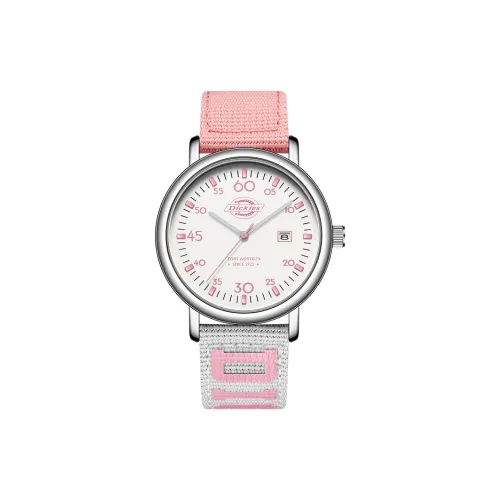 Dickies Trendy Sports Collection Кварцевые часы Нейлоновый ремешок Многоцветный циферблат Унисекс