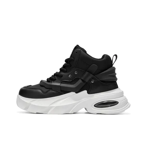 MIIOW Высокие Топы Толстая Подошва Мужские Кроссовки