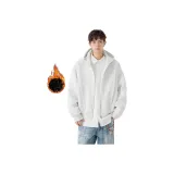 Бело-серый вереск, флисовая подкладка