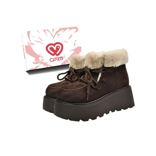 CPXO PVC Поливинилхлорид Термические Снежные Ботинки Женские