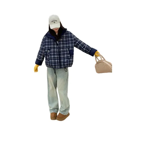 Flowers in water Пуховая куртка Женская