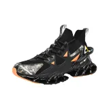 Чёрный и оранжевый