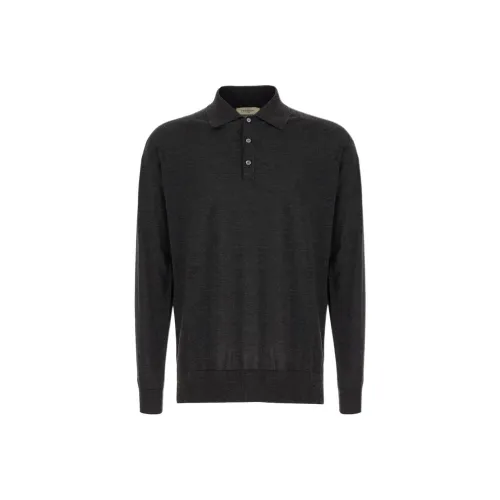 PIACENZA 1733 Gray Men's Polo