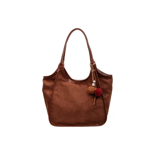 PINK·LAND Фланелевая сумка через плечо Стандартная Женская Многоцветная